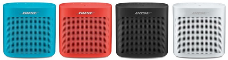 Colores disponibles del altavoz Bluetooth Bose SoundLink Color II
