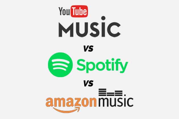Marquesina Goneryl estafa Comparativa Spotify vs Youtube music vs Amazon Music, cual es mejor? | MA 